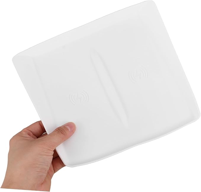 ERINGOGO Charging Pad Silicone Slip Mat for Model Y Center Console Charger Phone Holder Accessories White Easy Installation Seamless Blend Stable Charging