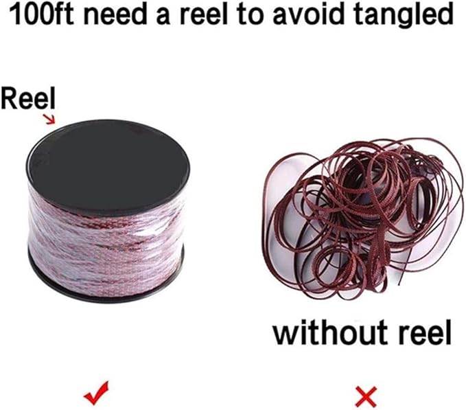 100ft - 3/4 Inch Cable Management Sleeve Protector,Wire Loom PET Expandable Wire Sleeving for Office TV Computer Home Theater Engine Bay Cord Organizer,Protect Cables from Pet Cat Dog Chewing,BlackRed