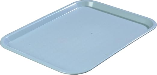 Carlisle FoodService Products CT101459 Café Standard Cafeteria/Fast Food Tray, 10" x 14", Slate Blue (Pack of 2)