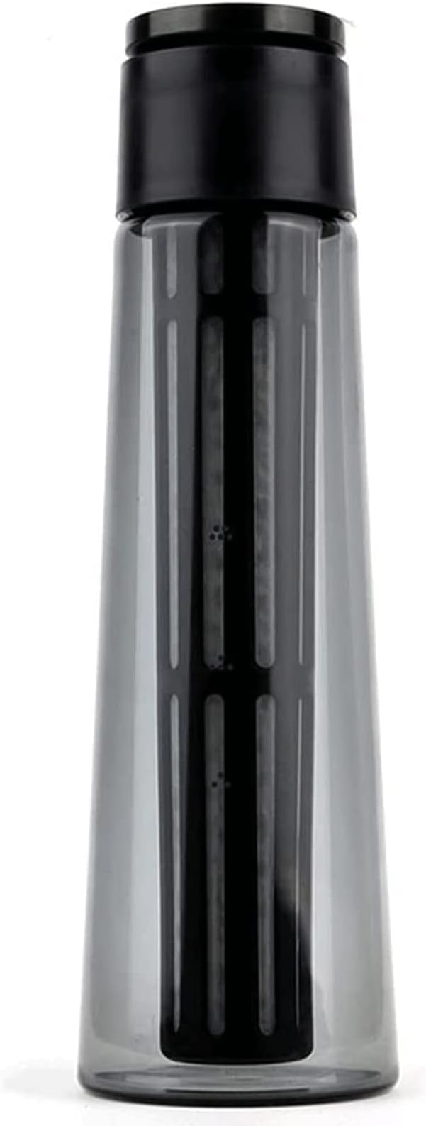 Beverage Equipment Airtight Cold Brew Iced Coffee Maker，Cone Borosilicate Glass Tea Maker，400ML Fruit Teapot with PP Material 300 Mesh Filter Siphon Coffee Maker