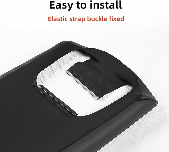 SPORTME Car Armest Cover Soft Leather Anti-Scratch Center Console Cover Pad,Elbow Support Seat Armrest Box Cushion Protector for Tesla Model X 2023 Accessories