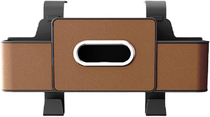 3-in-1 Car Headrest Backseat Organizer, 3-in-1 Car Backseat Organizer, Multifunctional Car Seat Storage Box for Travel, Road Trips, and Daily Use – Universal Fit for All Cars (Coffee)