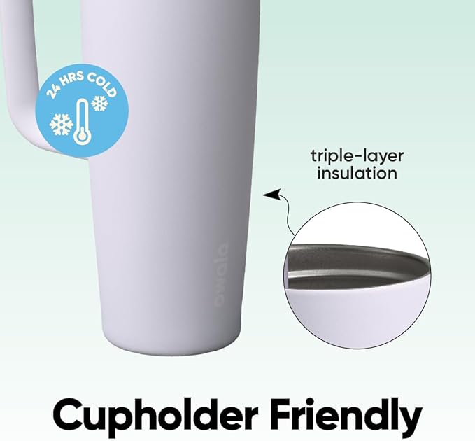 Owala FreeSip Tumbler - Stainless Steel - 30-oz. - Blue (Open Air)