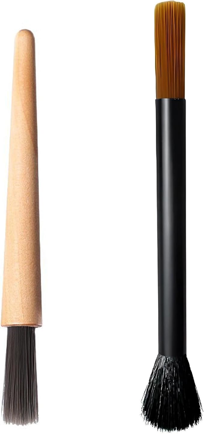 Coffee Grinder Cleaning Brush - Dusting Espresso Brush Accessories Cleaner Barista Brush Machine Cleaning Brush, Cleaner for Bean Grain Coffee Tool Barista Home Kitchen (Small-A)