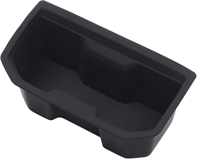 Silicone Coaster Suitable for 2024 2025 2026 Toyota Tacoma Rear Storage Silicone Cover Interior Upgrade and Modification Accessories (Rear Silicone Coaster)
