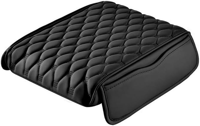 Car Center Console Cover for Land Rover Range Rover Sport 2005-2025,Arm Rest Lid Cushion Protector Multifunctional Armrest Cushion Pad Interior Accessories,Black