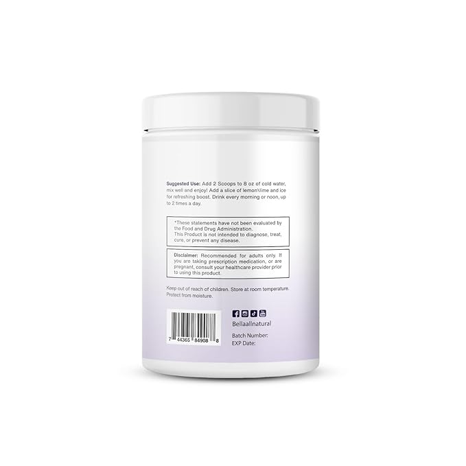 Bella all Natural Lemonade Black berry