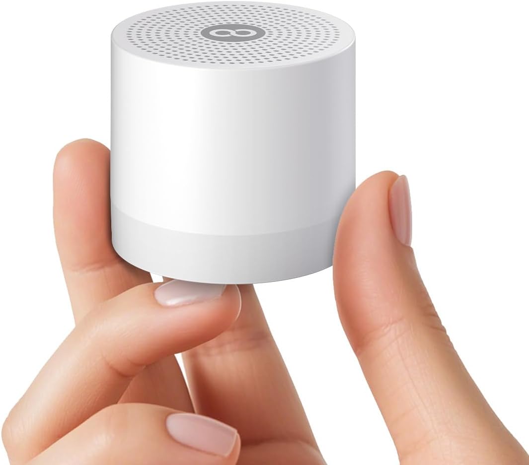 Sound Machine Mini White Noise Machine with 30 Soothing Sounds for Newborn Baby Kids Adults Portable Rechargeable Sleep Brown Noise Machine 4 Timers Memory Function for Travel Camping Home Office