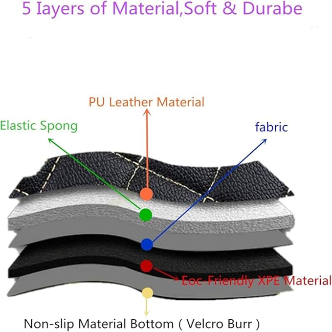 Custom Car Mats All Weather Fit Automotive Floor Mats PU Leather Protector Mat for Most Sedan, SUV, Truck Floor Mats (3D Black car mats)
