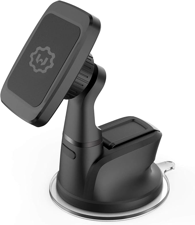 WixGear Dashboard Mount, Universal Magnetic Car Mount Holder, Windshield Mount and Dashboard Mount Holder for Cell Phones with Strong Dashboard Gel