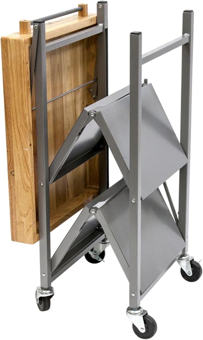 Origami SMBT-02 Foldable Kitchen Island Cart