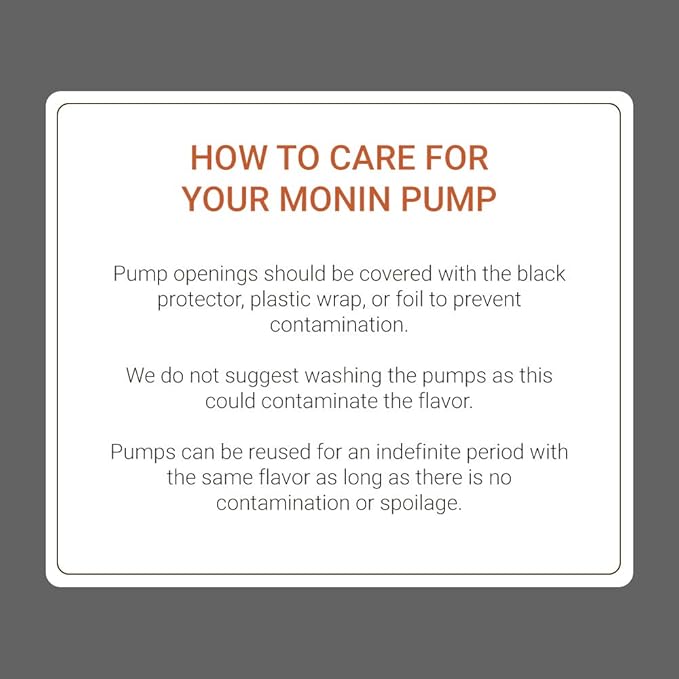 Monin - Syrup Pump, Exclusively for 750ml (25.4 fl oz) Glass Bottles | Mess-Free Dispensing + Tip Cover Included (White)