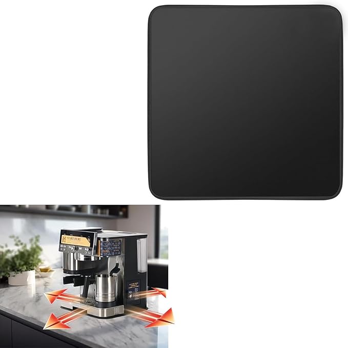 Makes the 30-pound Ninja Luxe Cafe Pro a Moving Coffee Maker | Japanese Precision, Premium Silicone Molding | Quick Espresso, Latte | Includes Sliding Mat for Ninja Luxe Cafe