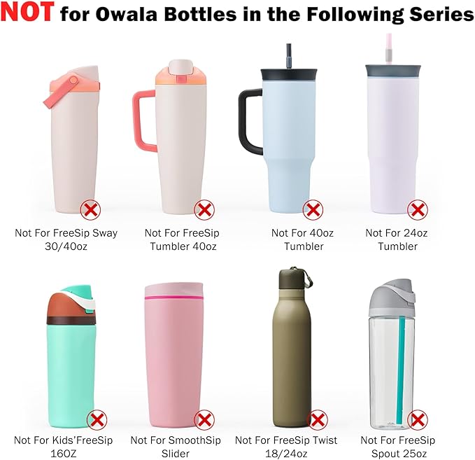 WK IEASON 2Pcs Silicone Boot for Owala Water Bottle, Protective Flask Bottom Cover Base for Owala FreeSip Twist and Flip Flask Water Bottle Accessories-3.56inch Bottom Diameter