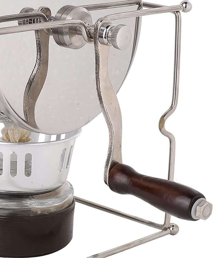 Coffee Beans Machine Mini Coffee Roaster Manual Coffee Beans Rollers Stainless Steel Roaster Coffee Machine for Home Kitchen