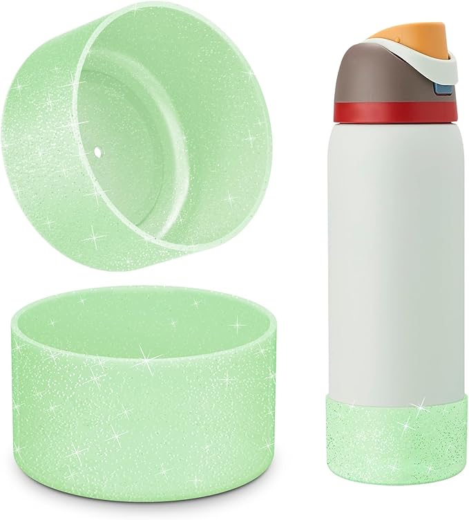 Silicone Boot for Owala Water Bottle 24 oz 32 oz 40 oz, Anti-Slip Protective Sleeve for FreeSip/Twist/Flip Stainless Steel Water Bottles Accessories