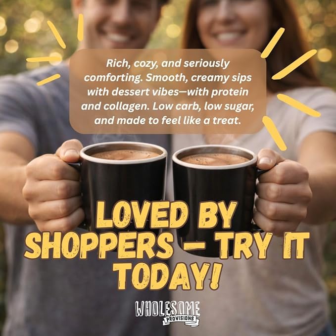 Protein Hot Chocolate, Keto Hot Chocolate Mix, Low Carb Hot Cocoa, 15g Protein, 3g Net Carbs, Low in Sugar, Instant Hot Coco, 7 Individual Macro-Controlled Packages (Classic, 1 Pack)