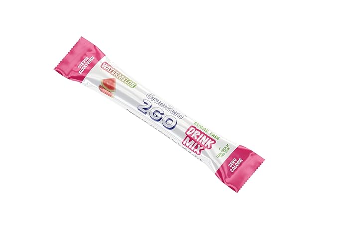 GramZero 2GO Sticks - Watermelon, Zero Calorie Sugar Free Drink Mix, Stevia Sweetened, Great For Nutrition Club Loaded Tea To Go Kits