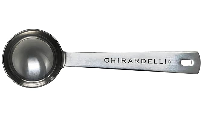 Ghirardelli Sweet Ground Chocolate & Cocoa Gourmet Powder, 10 lb Box with Ghirardelli Stamped Barista Spoon