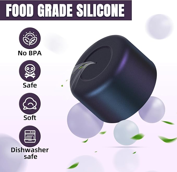 2PCS Silicone Boot Compatible with Owala 30oz & 40oz FreeSip Sway Bottles & Tumblers, Protective Anti-Slip Bottom Cover Sleeve for Freesip Sway Tumbler