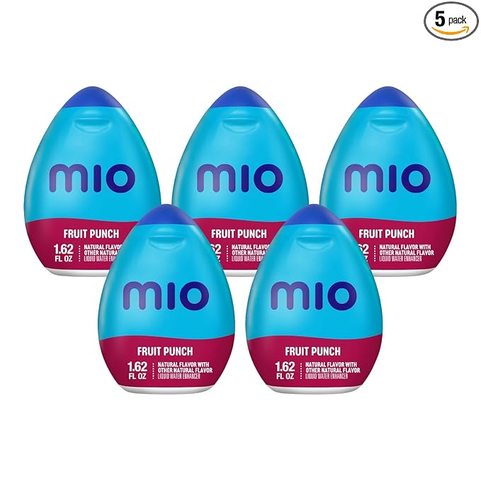 Mio Liquid Water Enhancer, Fruit Punch, 1.62 OZ, 5-Pack