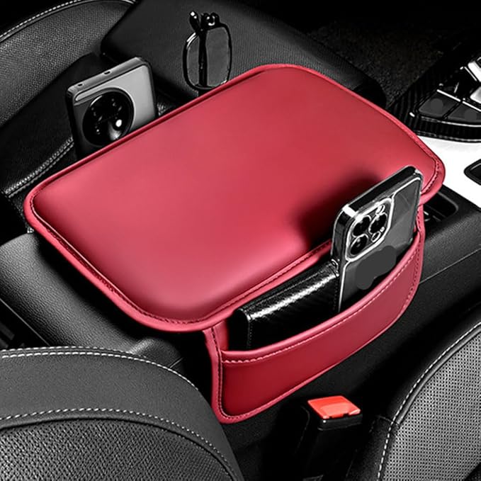 Arm Rest Pad Car for VW Routan 2008-2013, Car Center Console Cover Car Armrest Cushion Armrest Box Pad Car Accessories,Grey