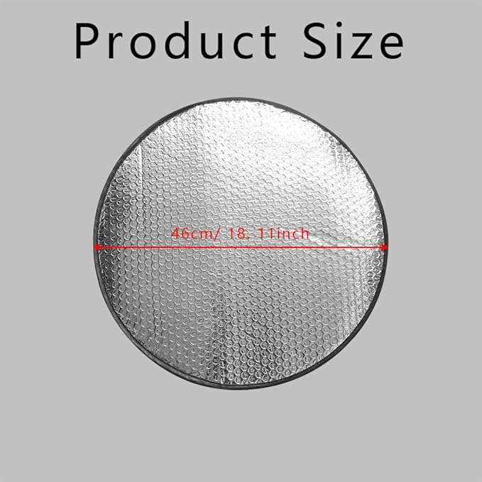Steering Wheel Sun Shade Cover, Cooling Steering Wheel Cover, Anti-Heat Aluminum Foil Steering Wheel Cover, Steering Wheel Sun Block, Steering Wheel Covers Car Accessories for Cars, Trucks, SUVs