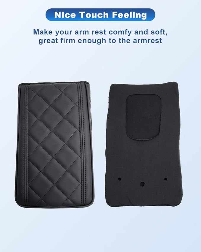 CDEFG Compatible with 2025 2026 Hyundai Tucson Limited Center Console Cover for 2025 2026 Tucson Limited/ 2025 2026 Tucson Hybrid Accessories Armrest Cover Middle Console Arm Rest Pad