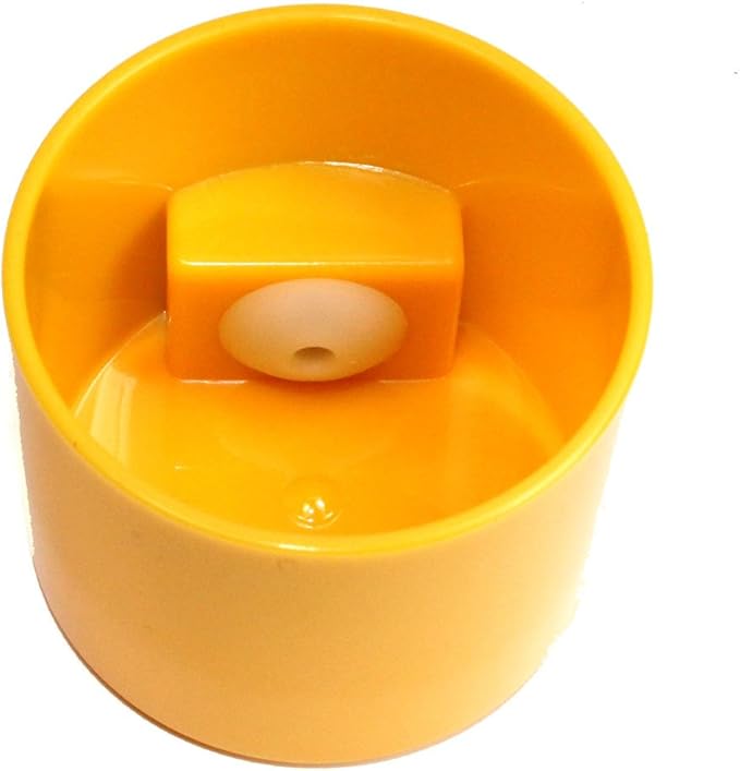 Vitavac - 5g to 20 grams Airtight Multi-Use Vacuum Seal Portable Storage Container for Dry Goods, Food, and Herbs - Yellow Clear