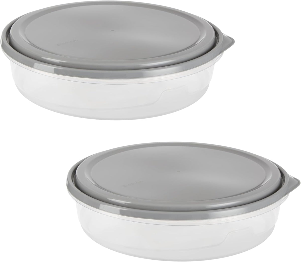 GoodCook EveryWare Extra Large Square Food Storage Container, 2 Pack, BPA Free