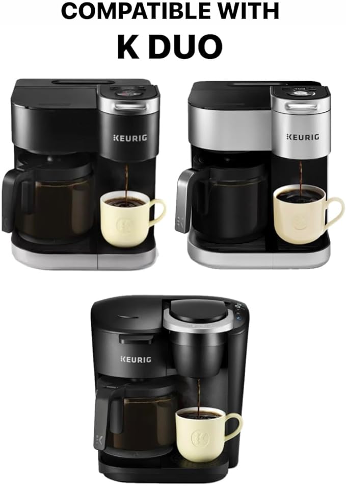 Cotton Cover Compatible with K Coffee Brewing System (K Duo, Black Check)