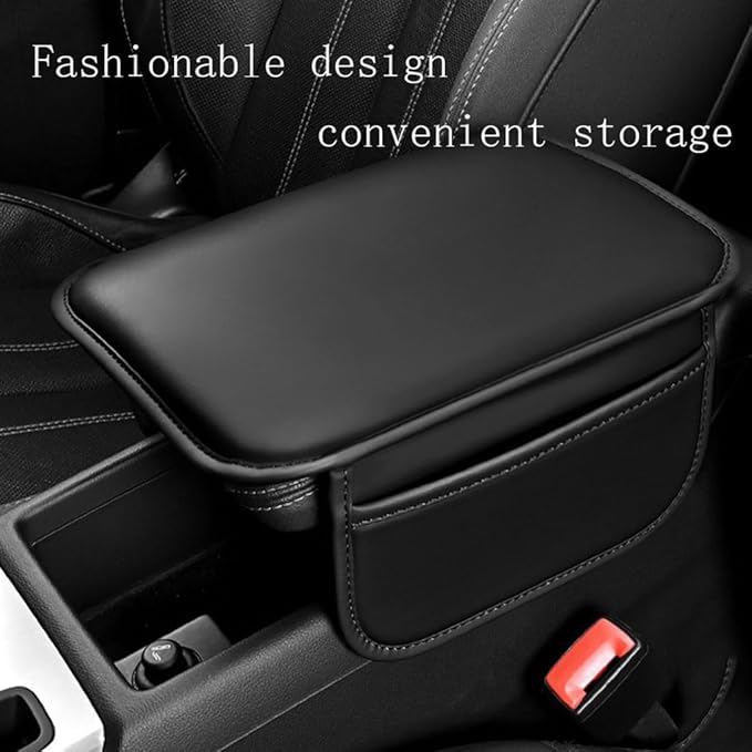 Arm Rest Pad Car for VW Routan 2008-2013, Car Center Console Cover Car Armrest Cushion Armrest Box Pad Car Accessories,Beige