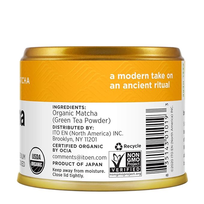 Ito En Matcha Love Organic - Matcha Powder, 20G Tin