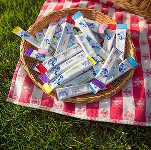 Wyler's Light Singles To Go (6 Pack), Strawberry Lemonade Water Drink Mix, 48 Total Powder Drink Mix Packets