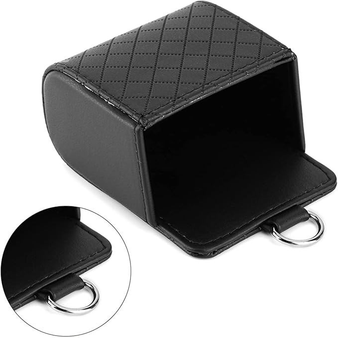 Yosoo Car Seat Back Air Vent Tidy Storage Bag Case Organizer Holder Pounch Box For Cellphone Black