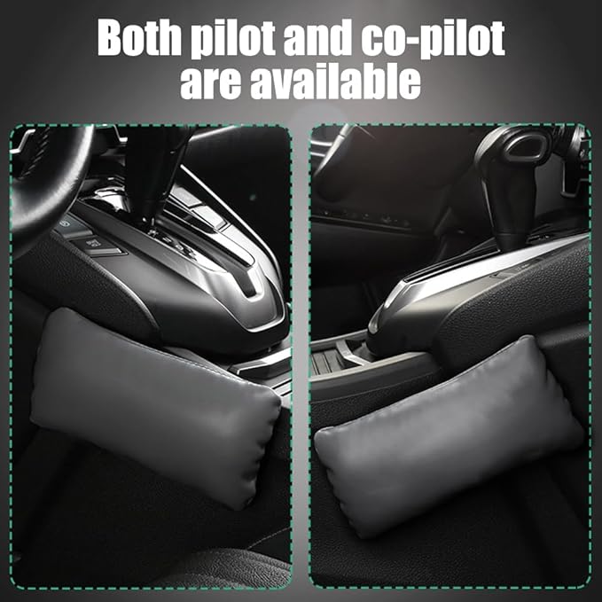 2PCS Car Knee Cushions, Breathable Car Knee Rest Pads Comfortable Elbow Pillow Armrests for Car Truck Door Center Console