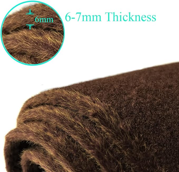 Dash Cover Mat Custom Fit for 2004-2006 Lexus RX330,2007-2009 RX350, 2006-2008 RX400h, Dashboard Cover Pad Carpet Protector (Dark Brown) F82