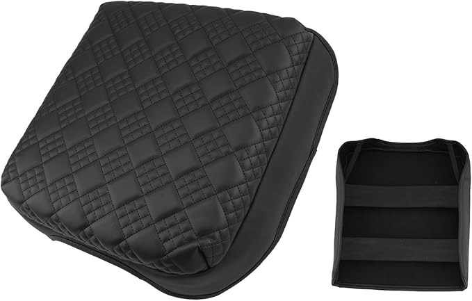 SKTU for 2023-2026 Ford F-250 Armrest Cover for 2023-2026 Ford F-250 Super Duty Center Console Cover 2023-2026 F-250 Super Duty Accessories Console Cushion F250 Seat Box Pad [Durable, Soft, Thicken]