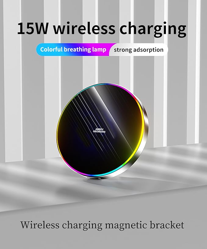 Car Phone Holder for Kia Forte 2022 2023 2024 Accessories Apply to 10.25 Inch Touchscreen 15W Fast Wireless Charger Screen Fixed Clip HandsFree Cell Phone Mount 360° Rotation
