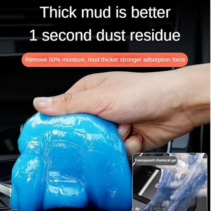 Car Cleaning Gel Compatible with Kia Stinger, 200g Detailing Putty for Auto Vents, Dashboard, Cup Holders - Reusable Multifunctional Dust Remover,200g*1