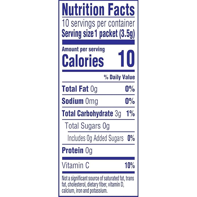 Crystal Light Antioxidant, Natural Pomegranate Cherry Drink Mix, 10 ct
