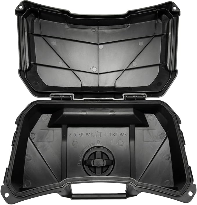 A & UTV PRO ATV Outlander Seat Rack Storage Cargo Box, 2 GAL (7.5L) Front Rear Rack Back Seat Storage Box for Can-Am Outlander G2, G2L L MAX 6X6 Renegade, Replace OEM #708200408