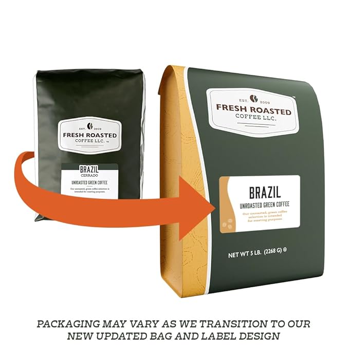 Fresh Roasted Coffee, Unroasted Organic Timor | USDA Organic, 100% Single Origin, Kosher | 5 Pound