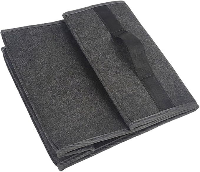 Car Trunk Storage Organize Felt Multiple Pocket Toolbag Practical Car Accessory Organize Bag for Keeping Auto Gear Tidy