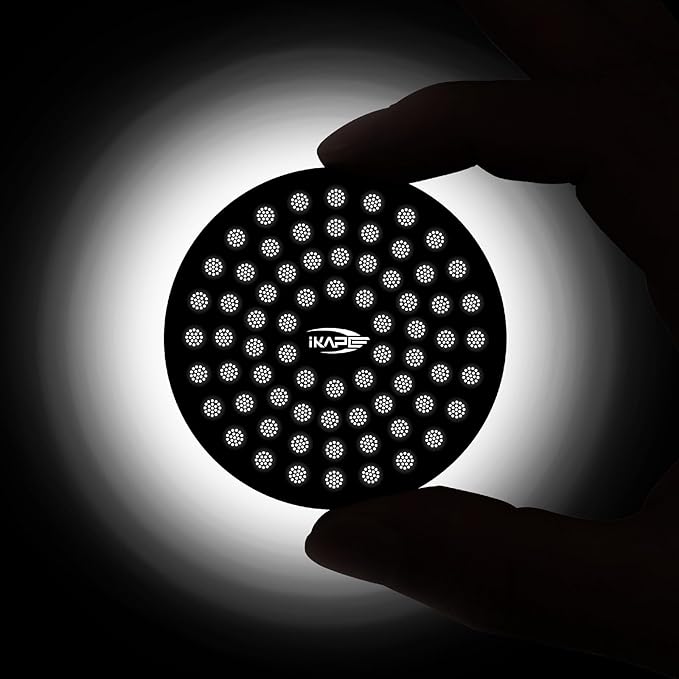 IKAPE 51mm Espresso Puck Screen, Food-grade 316 Stainless Steel Coffee Puck Screen-Ultra-thin, Ultra-light, Resusable Coffee Ground Filter Designed for Professional Baristas