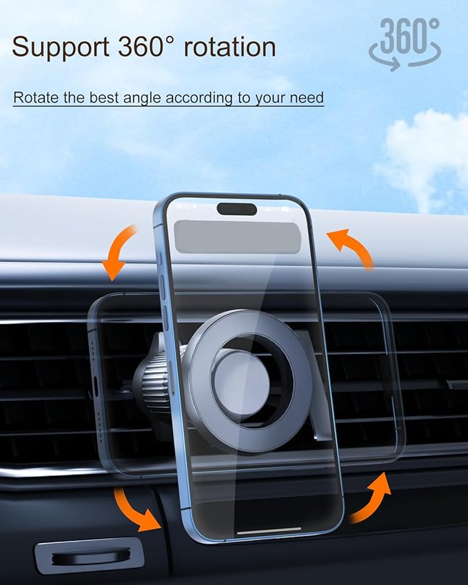 Mazda CX30 Phone Mount cx-30 Mount Magnetic Phone Holder for 2024 Mazda Cx30 Accessories Cx30 Phone Holder 2019-present Compatible for All Cell Phones