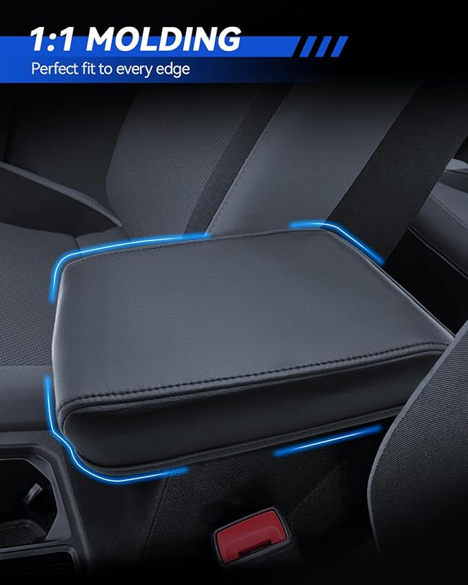 Armrest Cover for Volkswagen Taos S/SE/SEL 2022 2023 2024 2025 Accessories Center Console Middle Lid Pad Protector for Car Elbow Rest