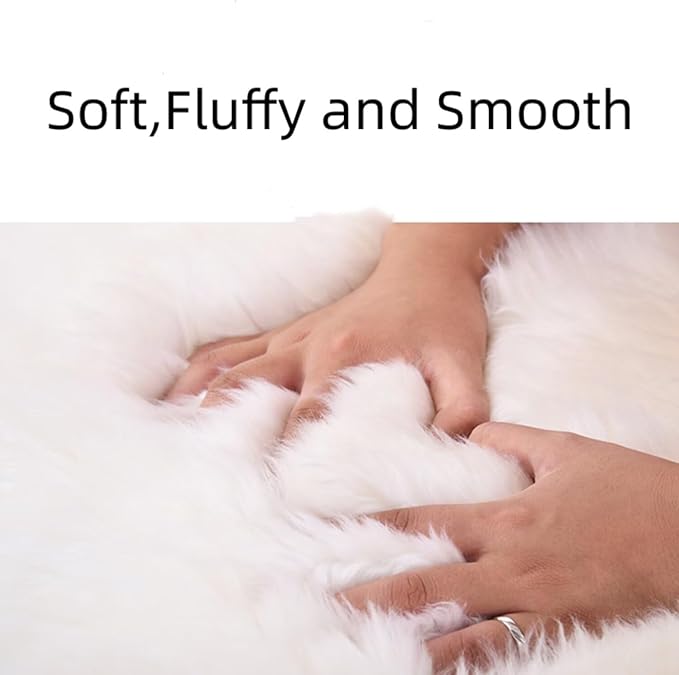 Wool Car Center Console Cover,Universal Fluffy Sheepskin Car Armrest Pad,Car Interior Accessory for Women Men,Armrest Cover Protector for Cars,Vehicles,SUV Camel