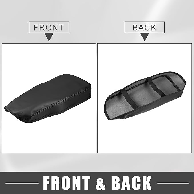 Auto Center Console Pad Waterproof Armrest Seat Box Cover Protector for Lexus ES330 ES350 2005-2009 Black
