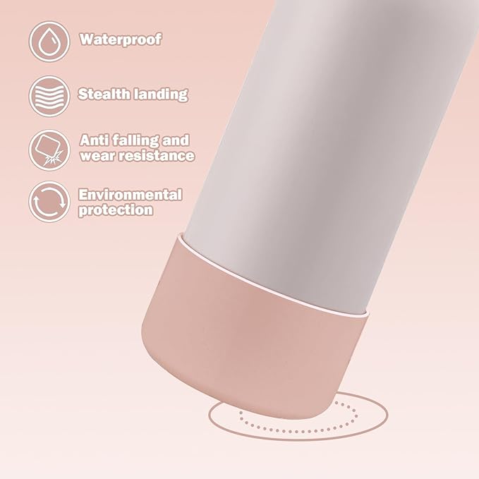 HEYSKAY 2PCS Silicone Boot for Owala Flask Water Bottle Anti-Slip Protective Sleeve for Owala Twist,FreeSip and Flip Stainless Steel Water Bottle BPA-Free Boot Bottom Base